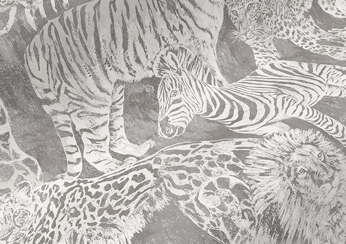 Zambezi, True Grey - Twist&Fit Roller Blind - Image 4